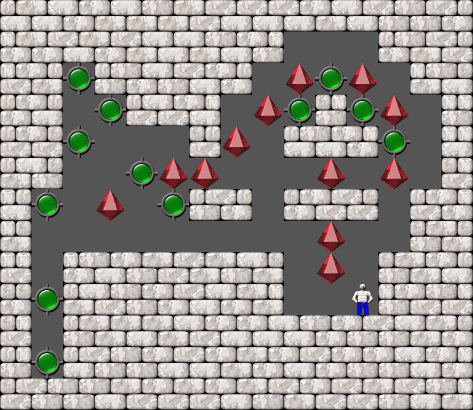 Sokoban More Bugs collections level 529